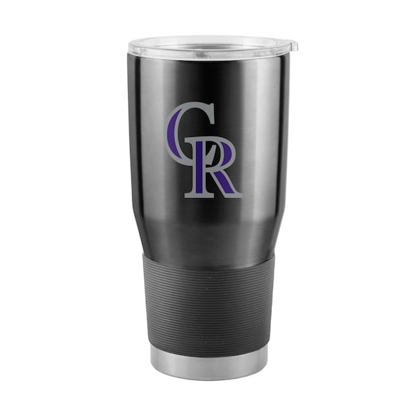 Logo Brands Colorado Rockies 30oz Gameday Stainless Tumbler 510-S30T-1 - main